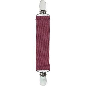 Hold'Em Elastic Scarf and Hat Clips Attacher Extra Heavy Clips  - Burgundy